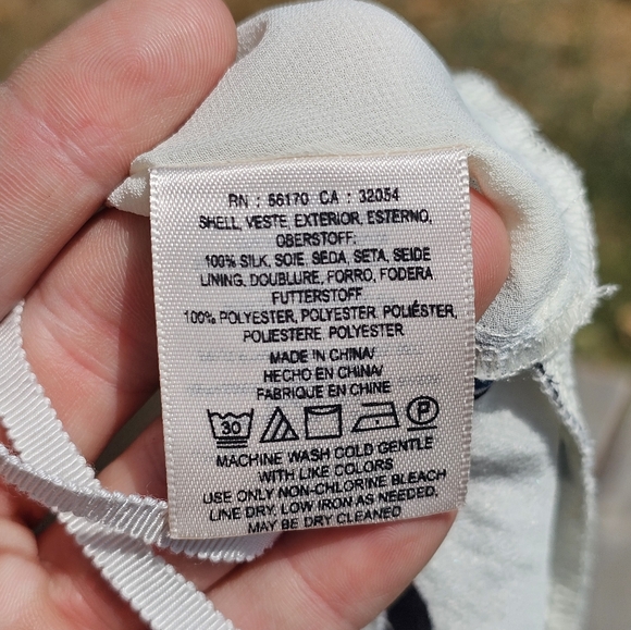 Maeve flowy white silk blouse - Picture 9 of 9